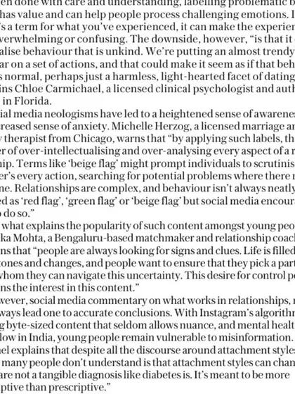 I spoke with Mint Lounge about the impact of social media on romance. People are always looking for signs and labels, which can lead to over-analyzing every aspect of a relationship.