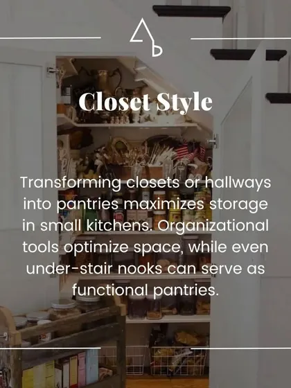 This post shows how to transform a closet or under-stair nook into a functional pantry, maximizing storage in compact homes.