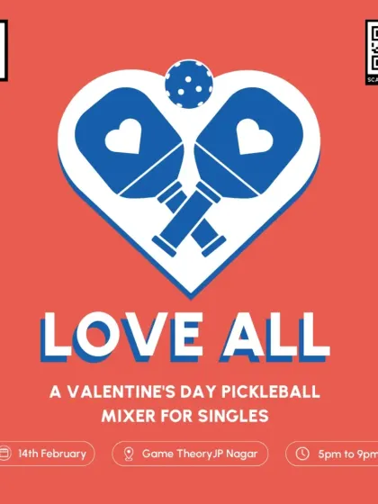 Find your match on and off the court. Our Valentine's Day Pickleball Mixer for singles is a unique way to meet new people while playing a fun sport.