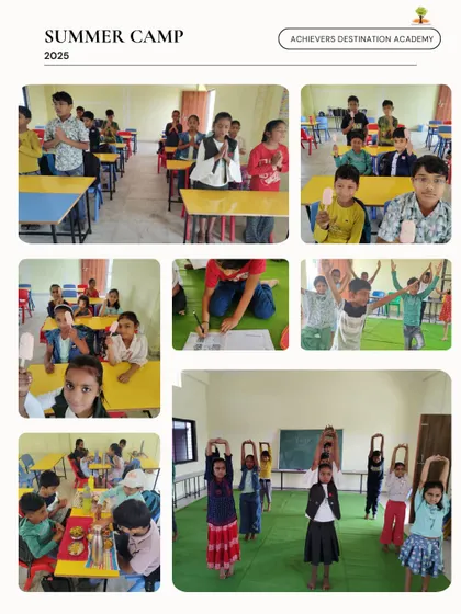 A glimpse into our Summer Camp 2025 in Malegaon, Washim. From ice cream treats to morning stretches and craft activities, we ensure our camps are balanced with fun, learning, and physical activity.