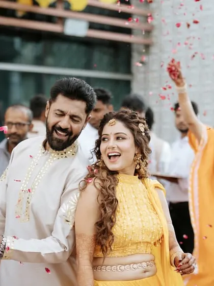 A celebratory walk amidst a shower of rose petals. Every part of the ceremony is designed to be a memorable experience.