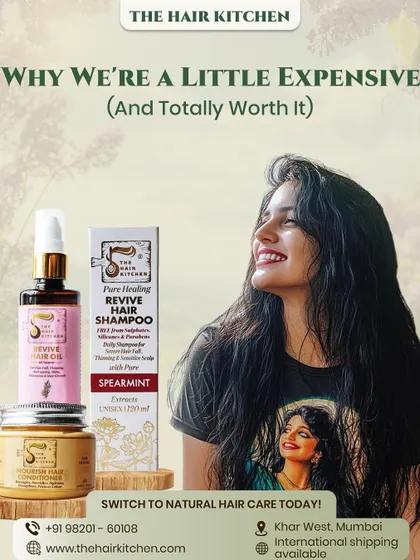 Why are my products a little more expensive? Because I invest in real, pure ingredients, not just fillers. You're paying for healing and results, not just a nice-smelling shampoo.