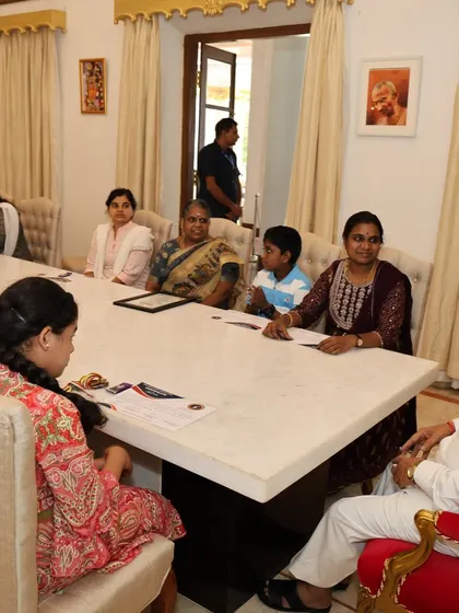 Our students and I had the privilege of meeting with the Governor in a formal setting at Raj Bhavan. He shared inspiring words, reminding us that these children are our future leaders.