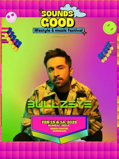 Another flyer for the Sounds Good after party in Mumbai. I was hyped to keep the vibes going after the main festival.