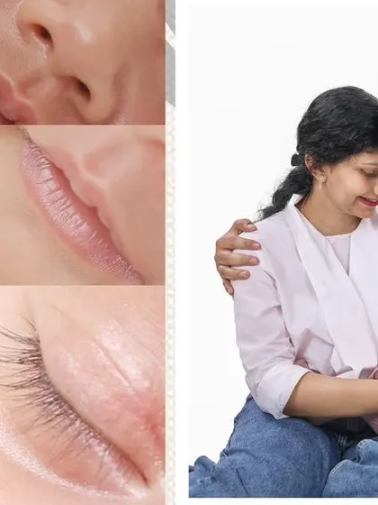 I believe the tiniest details hold the biggest memories. This collage captures the delicate features of a newborn: their tiny hands, feet, lips, and eyelashes. These close-up shots are often the parents' most treasured keepsakes.