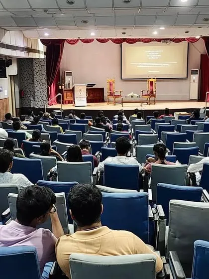 A view of the audience at one of my corporate wellness workshops. It's inspiring to see so many people eager to learn about simplifying their health.