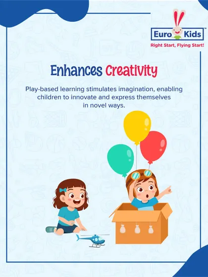 Imagination takes flight during playtime. My play-based learning approach stimulates creativity, enabling children to innovate, express themselves in new ways, and see the world from different perspectives.