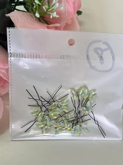 This light green iridescent shade is so unique and perfect for a daytime event or a pastel-themed party.