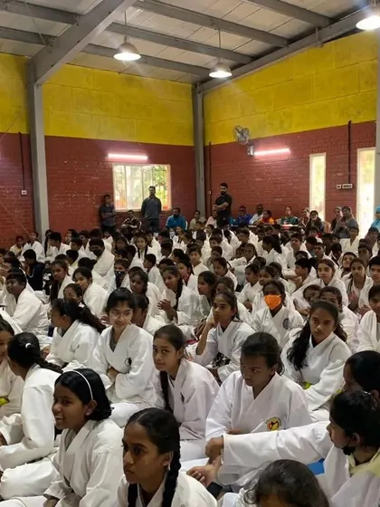These images capture various moments from our training sessions and grading exams at different dojos, including Marathahalli and Malleshwaram, and at community events. Each picture shows the hard work and dedication that is central to our teaching philosophy.