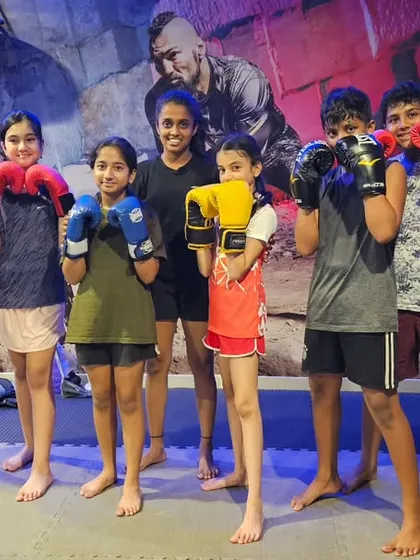 This is our team of champions. I am incredibly proud of our sub-junior and junior kickboxing students who bring their best to every class and competition. Their smiles and fighting spirit say it all.