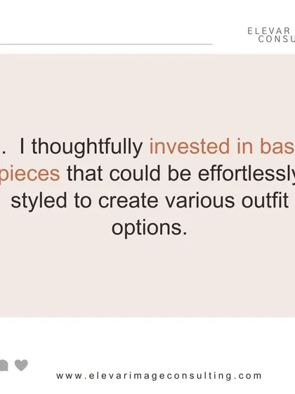 The third step was to thoughtfully invest in basic, versatile pieces. I chose items that I could mix and match to create dozens of different maternity and postpartum outfits.