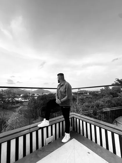 A black and white shot capturing the mood of a destination wedding. The memories from these events are timeless.