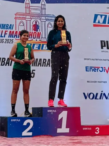 A podium finish at the Mumbai Half Marathon. My return is a roar. This is proof that with the right coaching and mindset, you can come back stronger from any setback.