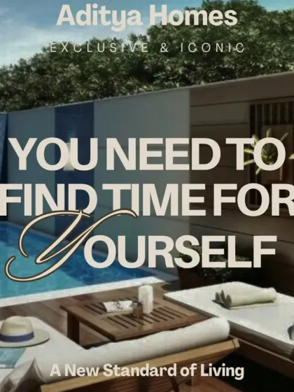 You need to find time for yourself. This image of a private poolside deck captures the essence of the lifestyle we offer: a new standard of living where you can relax and recharge.