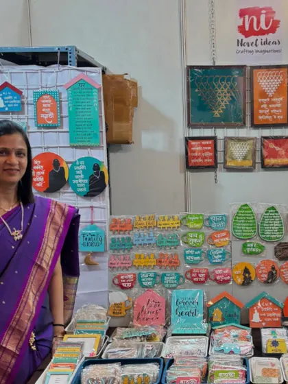 Another shot from my first Bengaluru exhibition at The White Housse, HSR Layout.