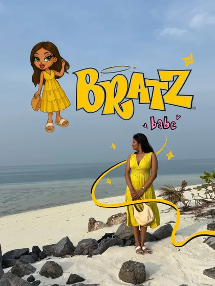 Channeling my inner Bratz doll with this custom illustration. I can match your outfit and vibe to create your very own Bratz-sona.