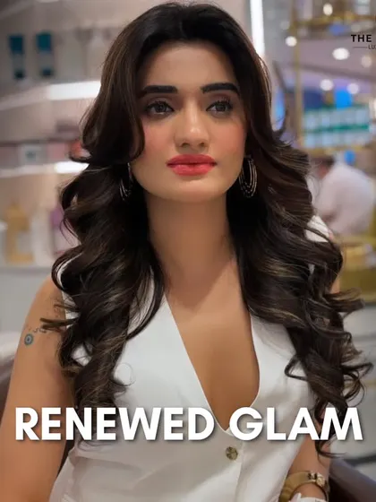 This is what renewed glam looks like. A perfect hairstyle that speaks your style and gets you ready to glow for any special occasion.