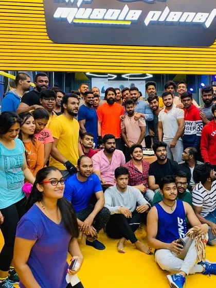 Another shot of our incredible community at the gym. We train hard together and celebrate our successes as a team.