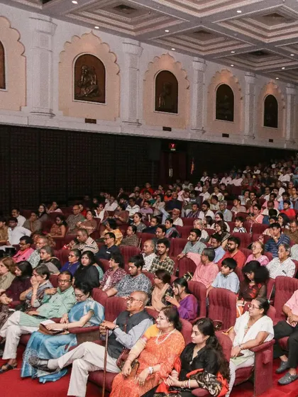 The wonderful, packed audience at G.D. Birla Sabhaghar for our 'Udaan' concert. A standing ovation from a Kolkata audience is always a humbling experience.