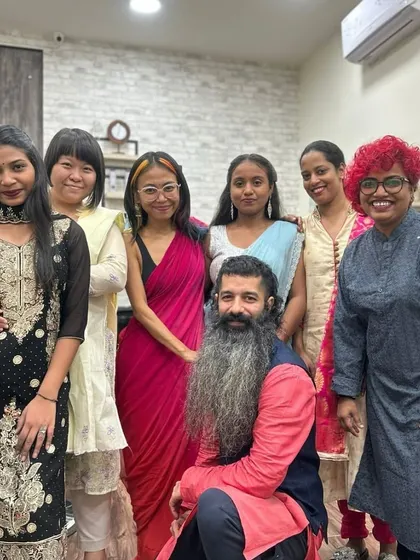 The Zido family celebrating our 15th anniversary. This team is the heart and soul of our salon, and we couldn't do what we do without them.