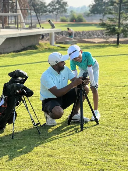 When new young players join us, we focus on building a strong foundation by educating, not just instructing. We empower them with the knowledge to improve, as seen here with Coach Madhusudan working with a talented 9-year-old.