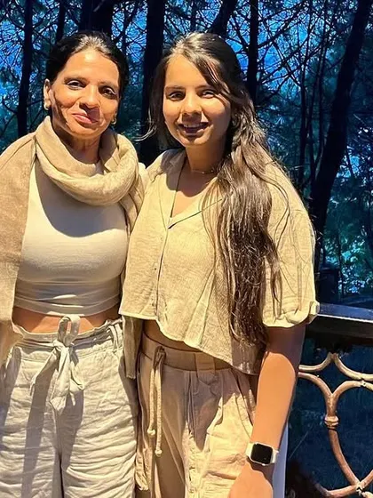 We are Preeti and Anushka. Our journey as yoga teachers is deeply intertwined with our bond as mother and daughter. We bring warmth, understanding, and two generations of life experience to our teaching, creating a space where everyone feels welcome.
