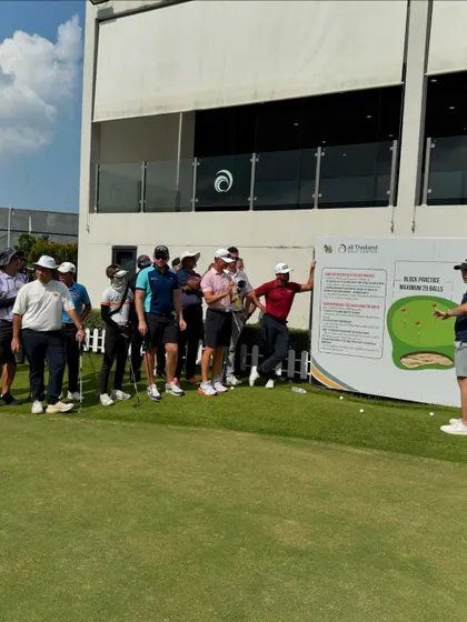 The learning never stops. Our coaches recently attended a short game coaching seminar with Alex Buckner at the All Thailand Golf Centre, gaining invaluable insights into training and performance that we will share with our team and players.