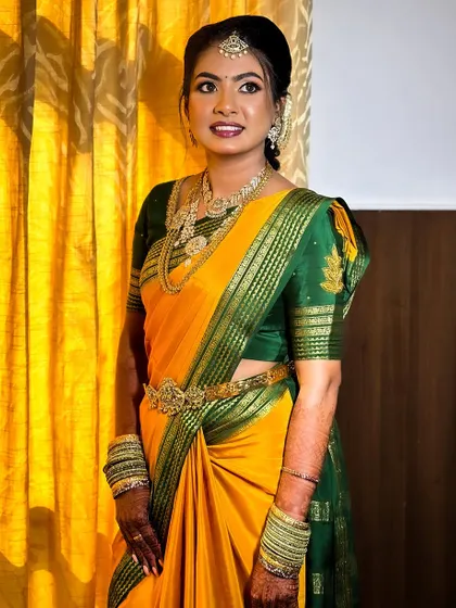 More examples of my beautiful brides, each with a unique, customized look for their special day, from engagement to the main ceremony.