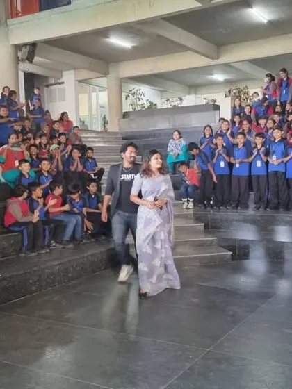 A great moment with the students and faculty at Orchids The International School. Being a chief guest and connecting with the school community is one of the most rewarding parts of what we do.
