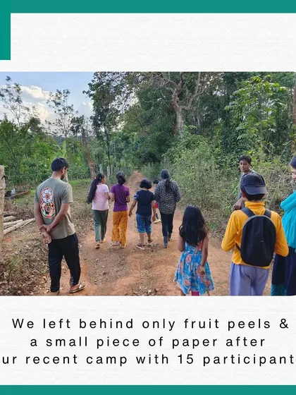 We are deeply committed to sustainable practices, both in our space and in nature. During our camps and treks, we guide participants to leave no trace, fostering a respect for the environment that is a core part of the Svadhyaya journey.