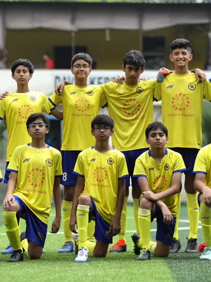United and ready for battle. This is our U15 team, proudly representing Ignite Football Academy in the HCL Delhi Future Stars Youth League. We believe in providing a platform for our players to test their skills against the best.