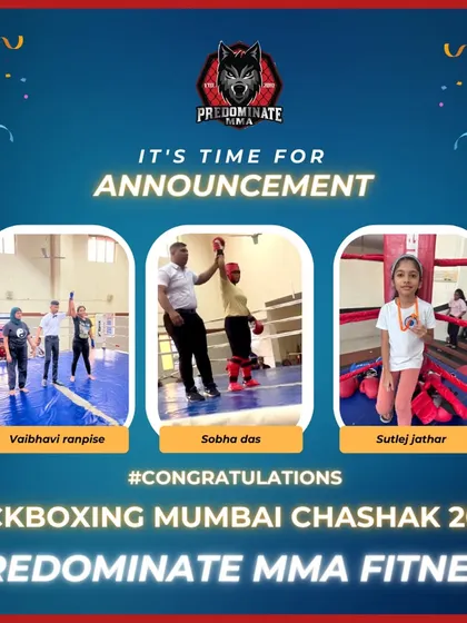 Many congratulations to our winners at the Kickboxing Mumbai Chashak 2023. Their fighting spirit was incredible.