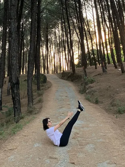 More inspiring shots of our members and instructors doing Pilates in beautiful outdoor locations and at home.