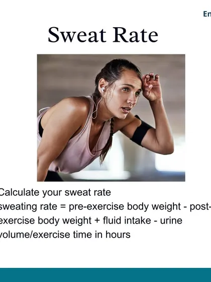 To personalize your hydration strategy, you can calculate your sweat rate. This involves weighing yourself before and after exercise and accounting for fluid intake.