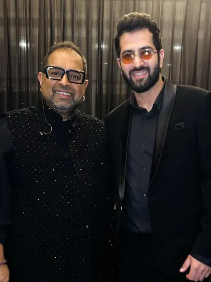 Meeting the 'Sur ki Factory' himself, the living legend Shankar Mahadevan. Being in the presence of such musical greatness is always a humbling and incredibly inspiring experience.