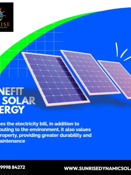 The benefits of solar energy are clear: it reduces your electricity bill, increases your property value, and requires low maintenance. I can help you unlock all these advantages.