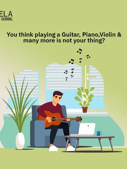 You might think playing an instrument isn't for you, but with our supportive teachers and personalized lessons, anyone can learn to play the guitar, piano, or violin.