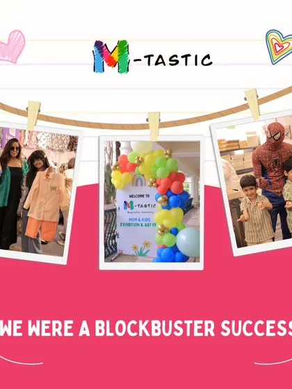 We were a blockbuster success! This collage celebrates the amazing energy of our event, from our colorful balloon decor to a surprise visit from Spider-Man that the kids absolutely loved.