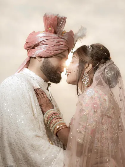 This is the kind of moment I live to capture. The soft sunlight, the gentle touch, and the quiet promise between two people. It's a perfect blend of romance and serenity, a portrait that feels both epic and deeply personal.