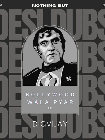 The cover art for my 'Bollywood Wala Pyar' EP, a tribute to the timeless love songs of Indian cinema.
