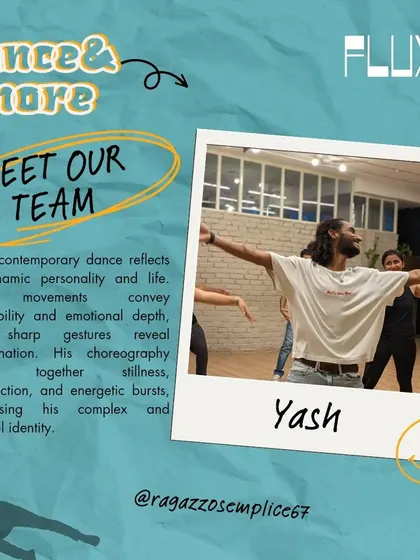 Meet Yash, whose choreography reflects his dynamic personality, weaving together stillness, introspection, and energetic bursts.