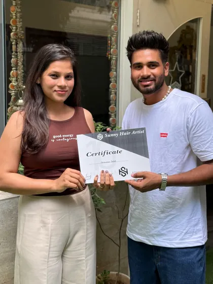 It's a great feeling to see students graduate from my masterclass, equipped with practical skills for creating stunning bridal and event hairstyles.