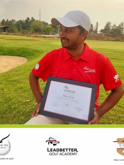 Congratulations to our coach, Akbar Pasha, on successfully completing his certification with the Leadbetter Golf Academy.