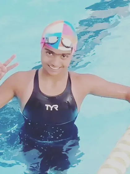 Manya R Wadhwa, a new champion from our program, qualifies for her first National Championship. Her victory in the 50m Freestyle is a milestone we celebrate.