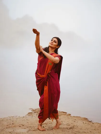 This photo captures the spirit of *Abandhana*. The work explores the poetry of 6th-century Buddhist women who navigated oppression and existential crises, with their experiences manifesting as powerful poetic outpourings.