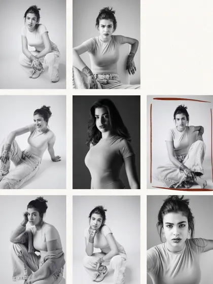 One session, so many stories to tell. This collage shows the variety of expressions and poses we can explore together to build a full personal branding gallery for you.