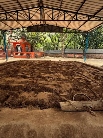 This is India's gymnasium. No mirrors, no machines, no ego. Just the Gada, the soil, and a spirit carried through centuries. This is the heart of our training philosophy, going deeper into the strength we were never meant to forget.