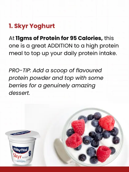 Tired of chicken and eggs? We share three not-so-common, high-protein food sources like Skyr Yoghurt, Shrimp, and Squid to help you hit your protein goals without getting bored.