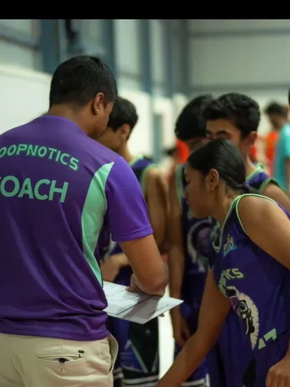 More examples of our coaches providing guidance and mentorship to their teams, reinforcing our commitment to player development.