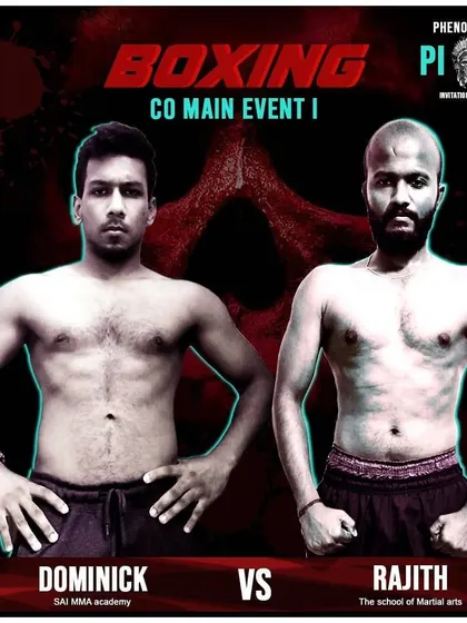A fight announcement for our coach Rajith in a boxing co-main event. His consistent participation in competitive bouts provides invaluable experience that he passes down to his students.